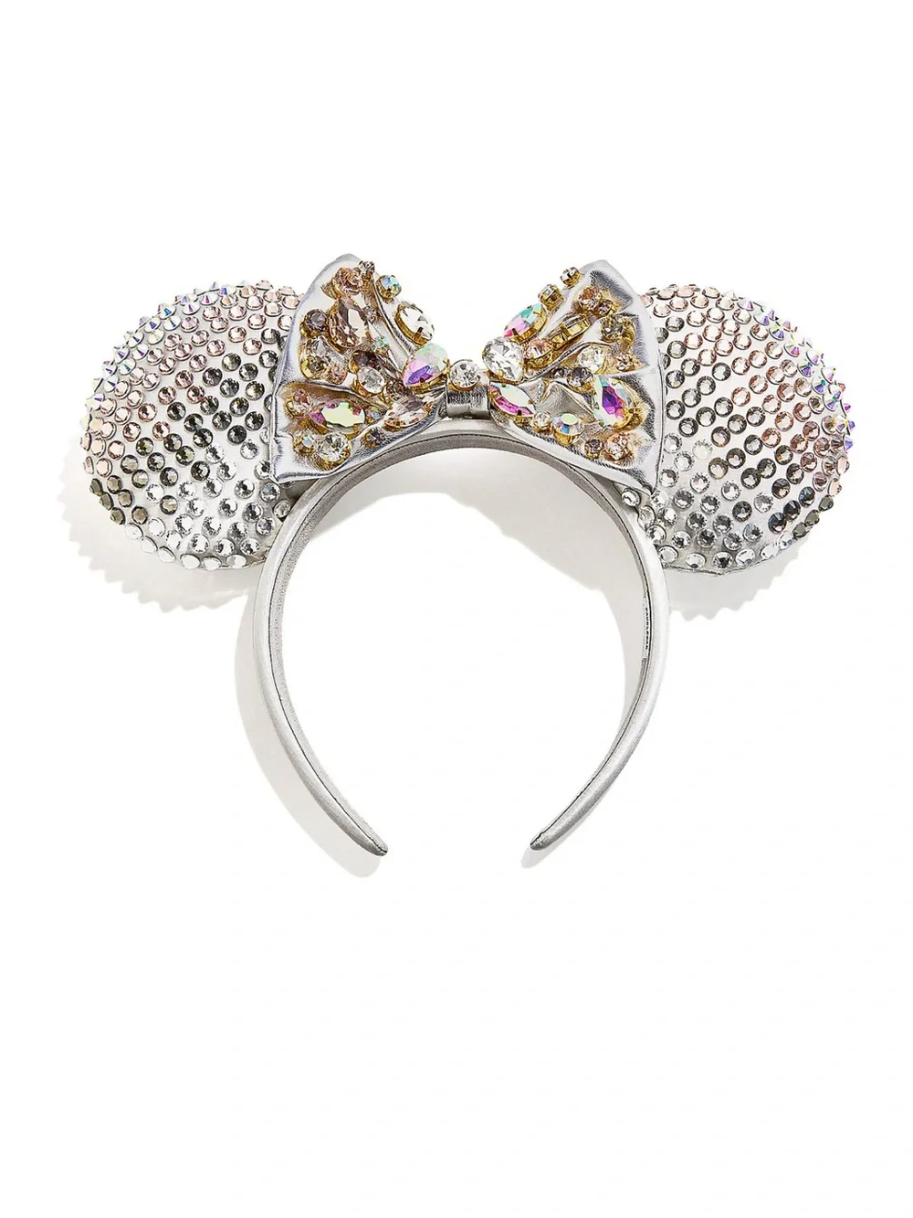 Minnie Mouse Silver Crystal Ear Headband for Adults by BaubleBar